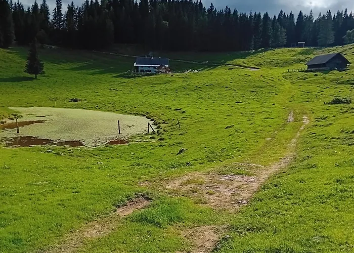 アパート Koca Na Kranjski Dolini Krnica 93 A,pokljuka ゴレンスカ地方